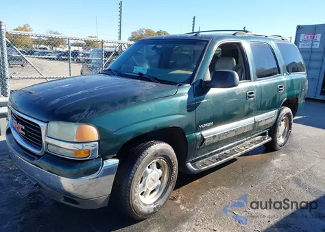2002 GMC Yukon Slt из США, поврежденный, VIN 1GKEK13Z52J285280